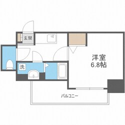 アプリーレ西本町の物件間取画像